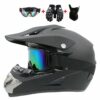 Мотошлем Off-Road Helmets - Full Helmets черный (S,M,L,XL)